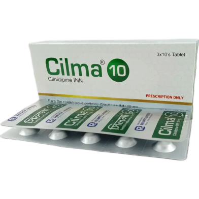 Cilma 10 mg Tablet 10's Strip image