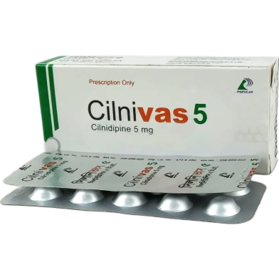 Cilnivas 5 mg Tablet 10's Strip image