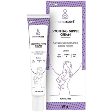 Cipla Mamaxpert Soothing Nipple Cream 20gm -326441042 image