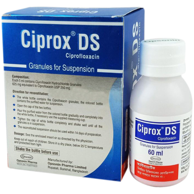 Ciprox DS Powder For Suspension 60ml image