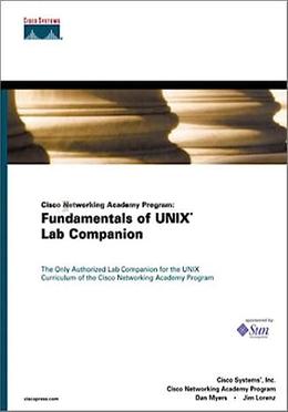 Cisco Networking Academy Program: Fundamentals Of UNIX Lab Companion