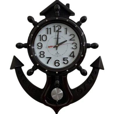 Citisun Vintage Fiber Made Decorative Wall Clock image