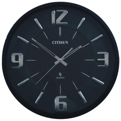 Citisun Wall Clock - Black - Citisun 37/B image
