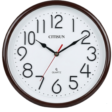 Citisun Wall Clock - Citisun 14 - Black or Coffee image