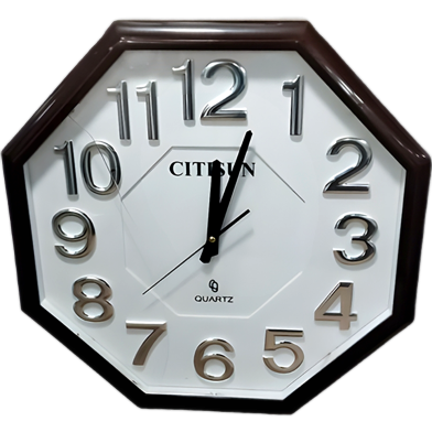 Citisun Wall Clock Coffee And White Citisun 4B7 image