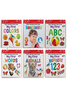 CityPublishing Er 6ti Boi er Collection - (My First Colors, Good Habits, ABC, Words, Animals, Numbers)