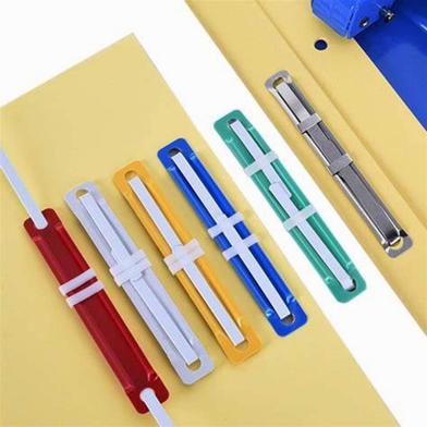 Clamping Strip, Color Binding Clips, Double Hole Simple Binder, 50 Pcs Slide 2
