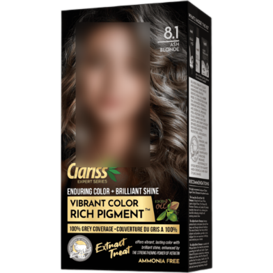 Clariss Expert Series Hair Color 8.1 Ash Blonde image