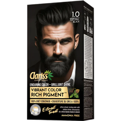 Clariss Hair Color 1.0 Natural Black image
