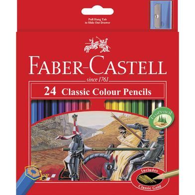  Faber Castell Classic Colour Pencils-24Pcs image