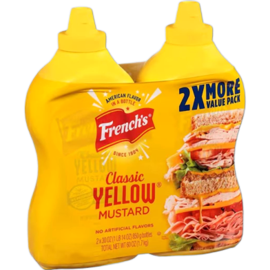 Classic Yellow Mustard Combo 2 pcs 2 X 850 gm image