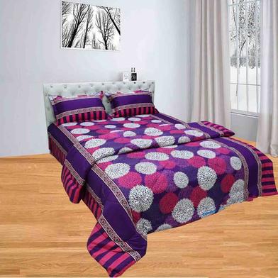 Classical HomeTexDouble Star Comforter 4 Pcs Set image