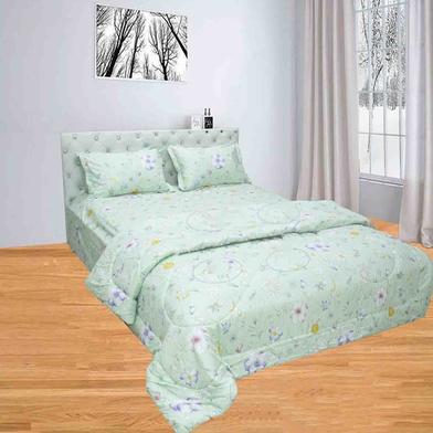 Classical HomeTex Double Star Comforter 4 Pcs Set image