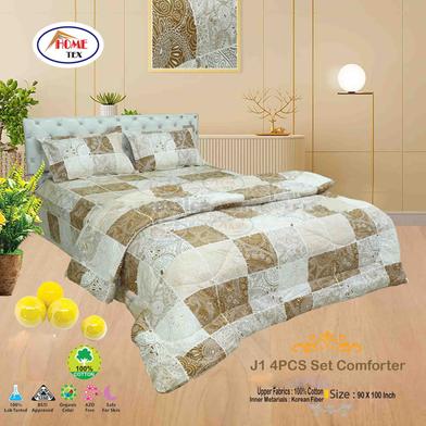 Classical HomeTex J1 Comforter 4 Pcs Set image