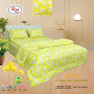 Classical HomeTex J1 Comforter 4 Pcs Set image