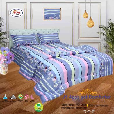 Classical HomeTex J1 Comforter 4 Pcs Set image