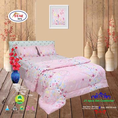 Classical HomeTex J1 Comforter 4 Pcs Set image