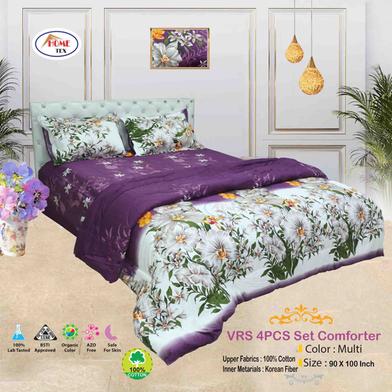 Classical HomeTex VRS Comforter 4 Pcs Set image