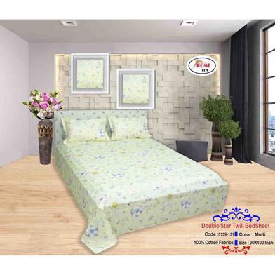 Classical Hometex Double Star Twill Bed Sheet image