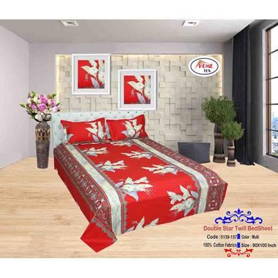 Classical Hometex Double Star Twill Bed Sheet image