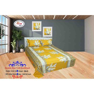 Classical Hometex Double Star Twill Bed Sheet image