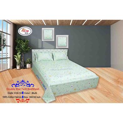 Classical Hometex Double Star Twill Bed Sheet image