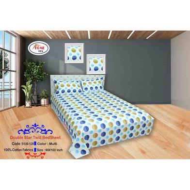 Classical Hometex Double Star Twill Bed Sheet image
