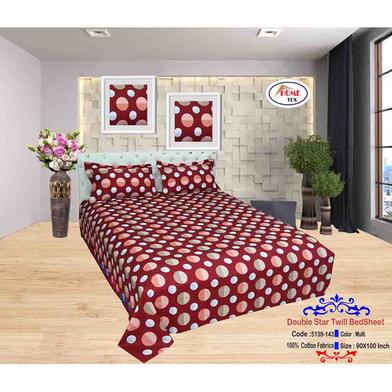 Classical Hometex Double Star Twill Bed Sheet image