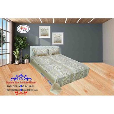 Classical Hometex Double Star Twill Bed Sheet image