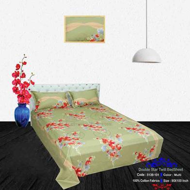 Classical Hometex Double Star Twill Bed Sheet image