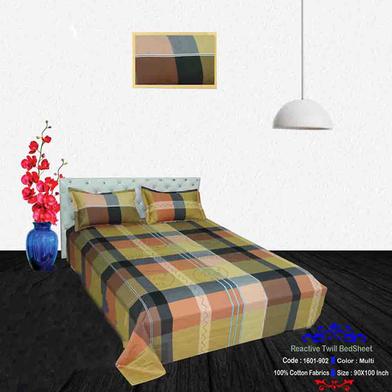 Classical Hometex Reactive Twill Double Bed Sheet image