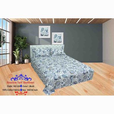 Classical Hometex Reactive Twill Double Bed Sheet image