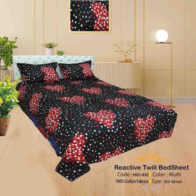 Classical Hometex Reactive Twill Double Bed Sheet image