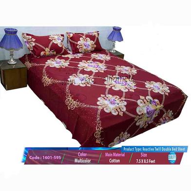 Classical Hometex Reactive Twill Double Bed Sheet image