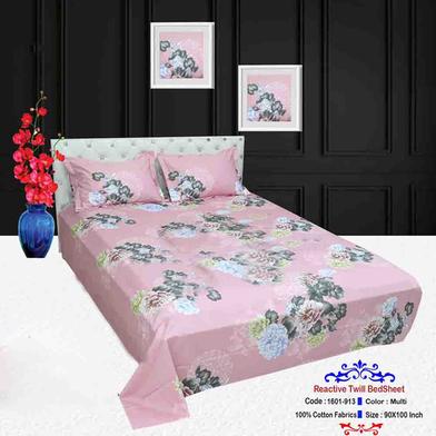 Classical Hometex Reactive Twill Double Bed Sheet image