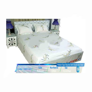 Classical Hometex Reactive Twill Double Bed Sheet image