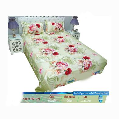 Classical Hometex Reactive Twill Double Bed Sheet image