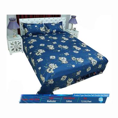 Classical Hometex Reactive Twill Double Bed Sheet image