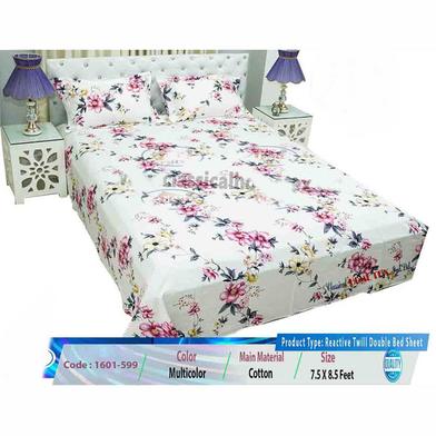 Classical Hometex Reactive Twill Double Bed Sheet image