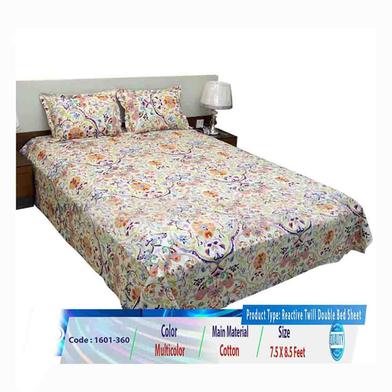 Classical Hometex Reactive Twill Double Bed Sheet image
