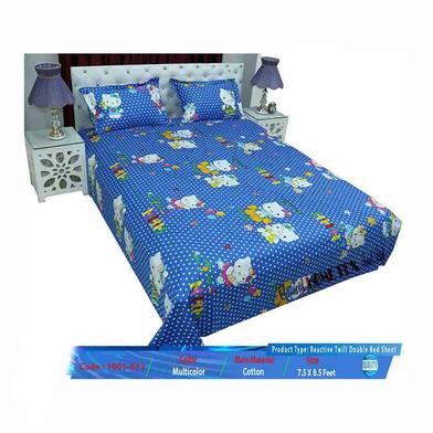 Classical Hometex Reactive Twill Double Bed Sheet image