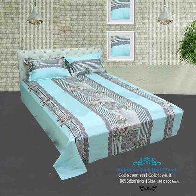 Classical Hometex Reactive Twill Double Bed Sheet image
