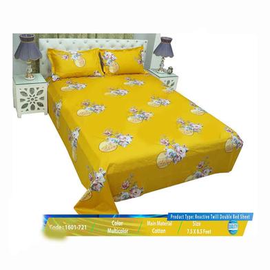 Classical Hometex Reactive Twill Double Bed Sheet image