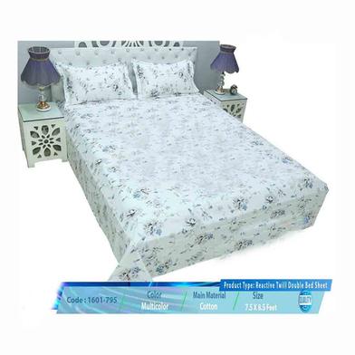 Classical Hometex Reactive Twill Double Bed Sheet image