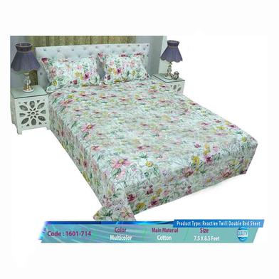 Classical Hometex Reactive Twill Double Bed Sheet image