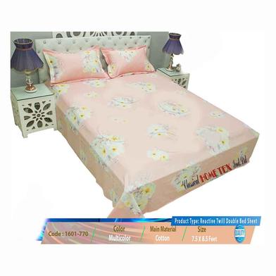 Classical Hometex Reactive Twill Double Bed Sheet image