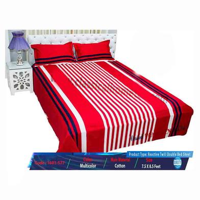 Classical Hometex Reactive Twill Double Bed Sheet image