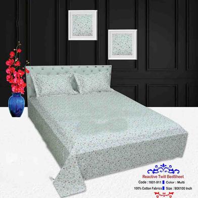 Classical Hometex Reactive Twill Double Bed Sheet image