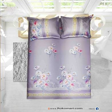 Classical Hometex VRS SATIN PRINT BED SHEET image