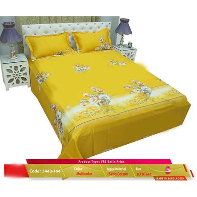 Classical Hometex Vrs Satine Print Bed Sheet image